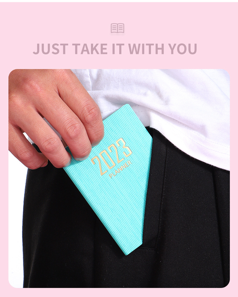 2022 Custom Made A7 Best Self Care Life Planner Journal Notebook for Business Office