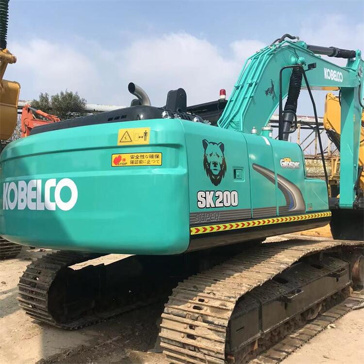 Kobelco200-8 20-Ton Crawler Excavator with Original HINO Engine and 1-Year Guarantee