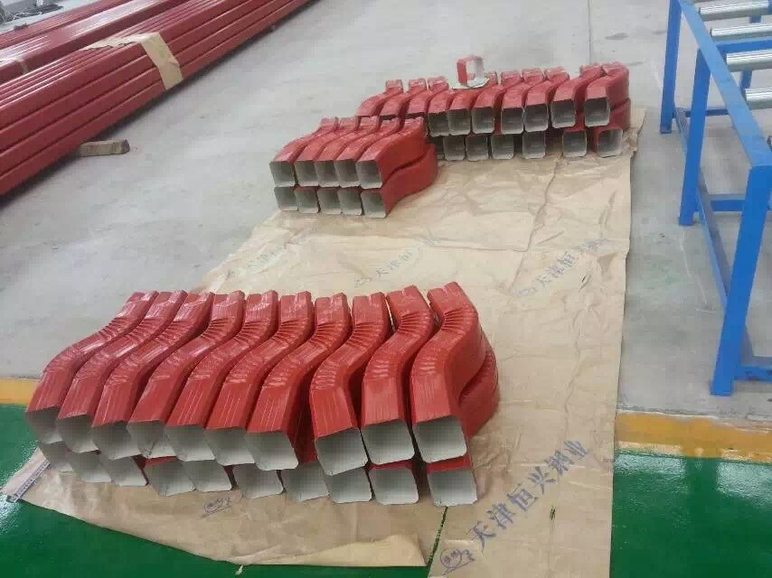 Customized roofing used water downpipe rolling forming machine machine