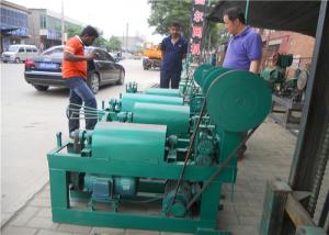 China Wire Straightening And Cutting Machine , CNC Control Gabion Mesh Machine on sale