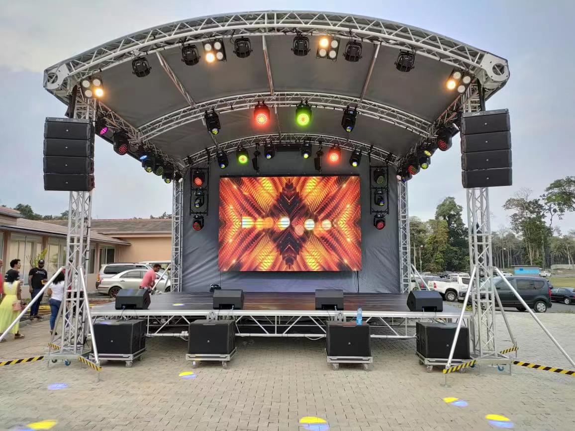 ARE Audio Dual 10" Line Array Professional Audio System Passive Line Array for Medium-sized Performances
