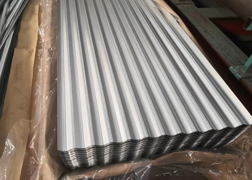 AZ180 Regular Spangle Galvalume Corrugated Sheet Civil Buildings