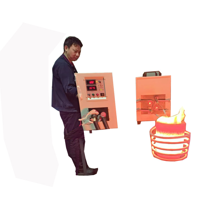 Compact High Frequency Induction Heating Furnace Intelligent Operation For Efficiency