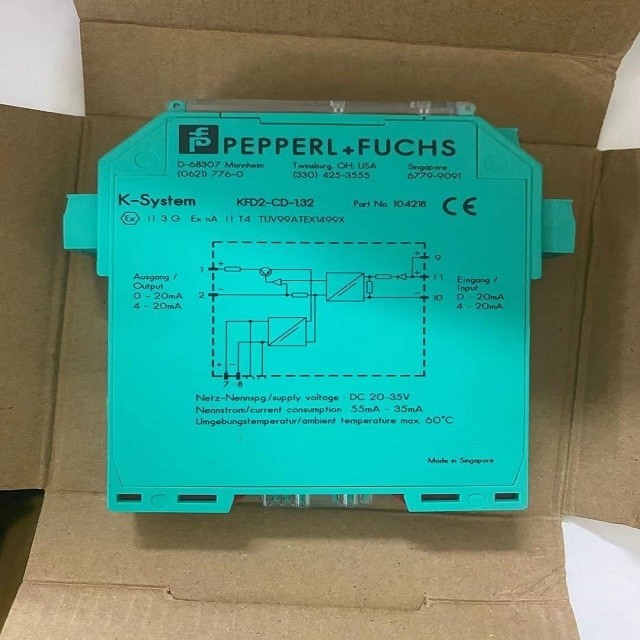 Accuracy 0.1% PEPPERL FUCHS KFD2-CD-Ex1.32 Current Voltage Driver