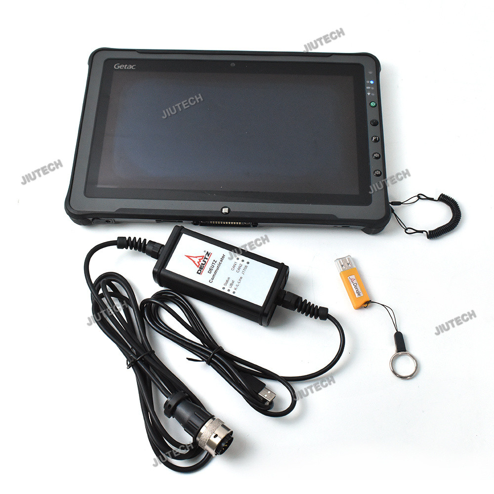For SerDia 2010 diagnostic and programming tool used For Deutz controllers for Deutz decom diagnostic kit+F110 tablet
