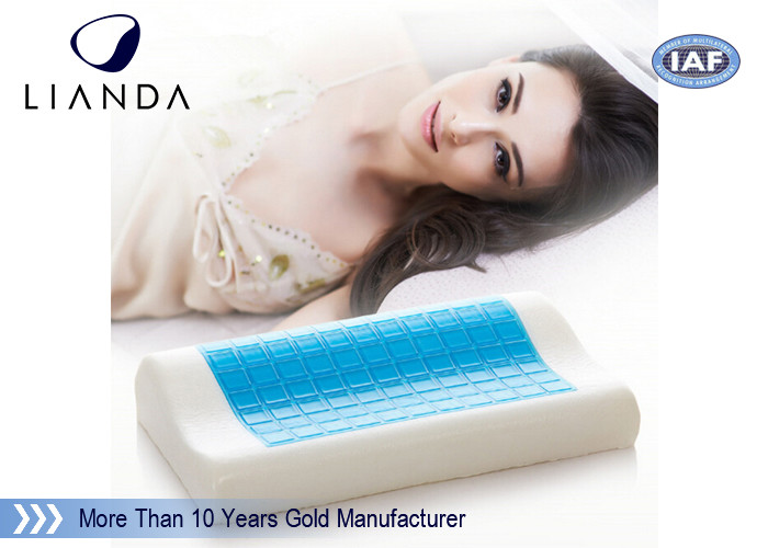 Orthopedic Contour Memory cooling foam pillow , Cushion Gel infused Memory Foam Pillow