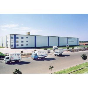 low cost prefabricated steel structure slaughter house building