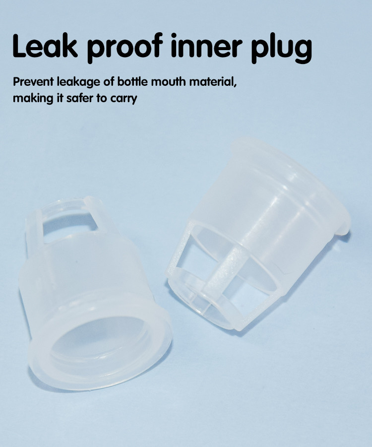 PETG Plastic Oil Dropper Bottle Cosmetic Pump Bottle 30ml 50ml