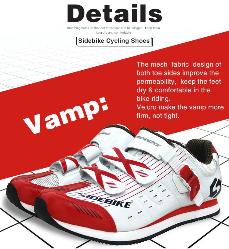 Durability Long Life Span Casual Biking Shoes / Cycling Shoes Road Breathable Athletes Shoes