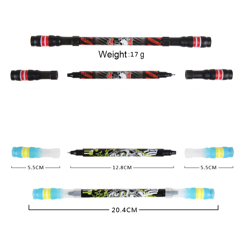 Pen Funny Rotating Pen Spinning Gaming Pen for Kids Students Writing Toy Ballpoint Pen