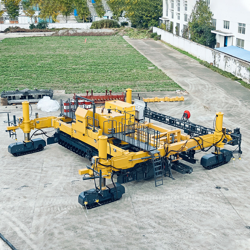 Slipform Paver The Perfect Solution for Runway Construction with Special Requirements