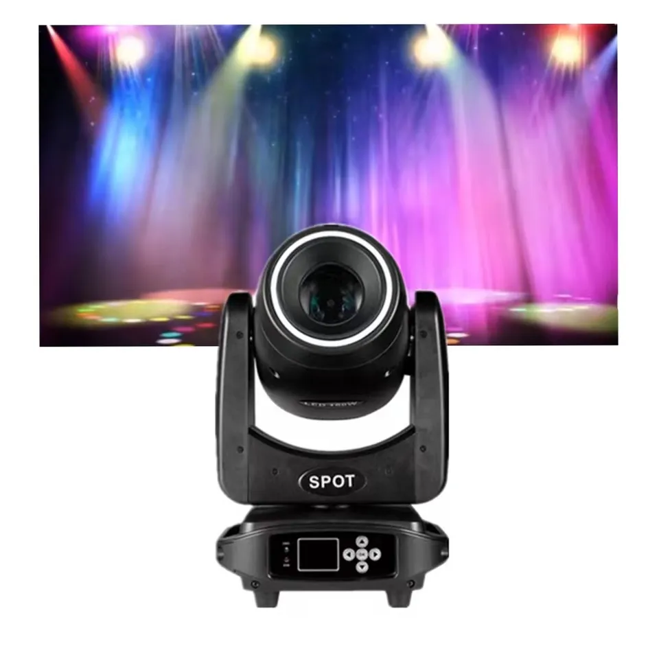 Support Dimmer Yes 150w Spot Moving Head Light with 3pin DMX Control and 17degree Beam