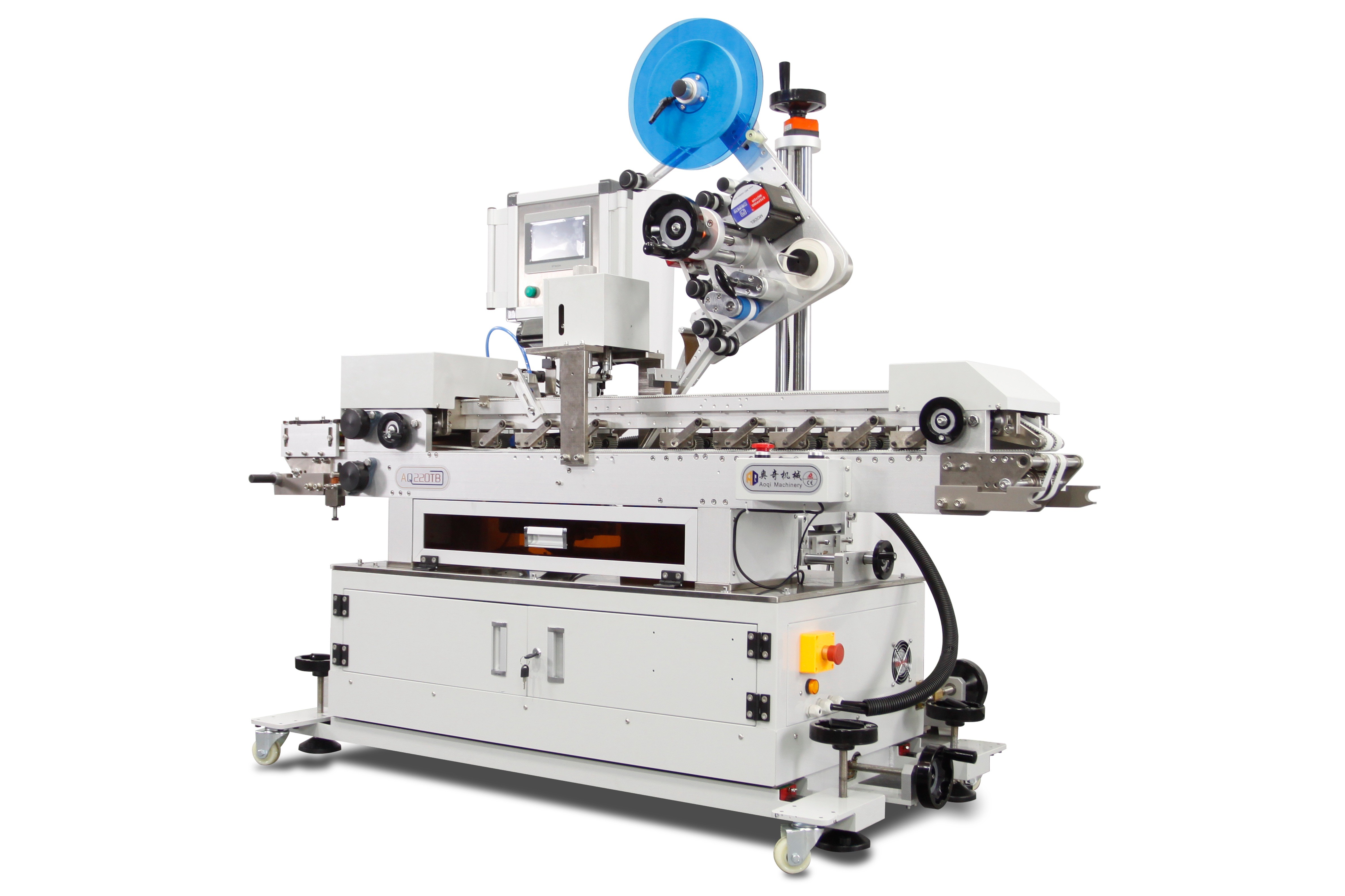 PLC Control High Speed Labeling Equipment Machine With Auto Run Indicator 220 Volt