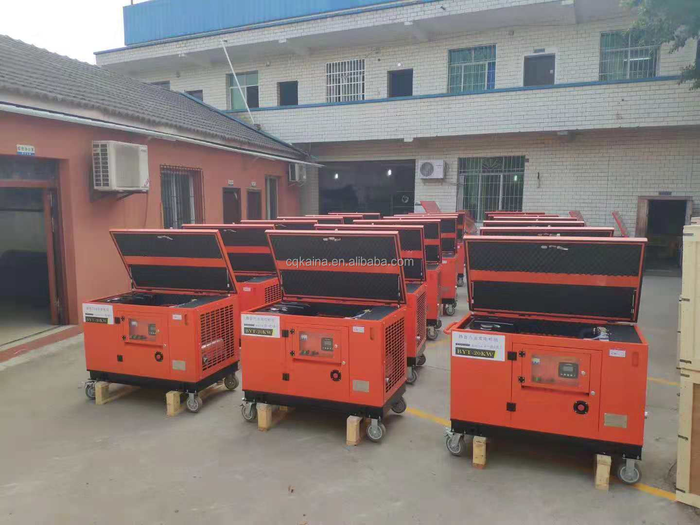 5KW Air Cooled Diesel Generator Electric Silent Power Generators