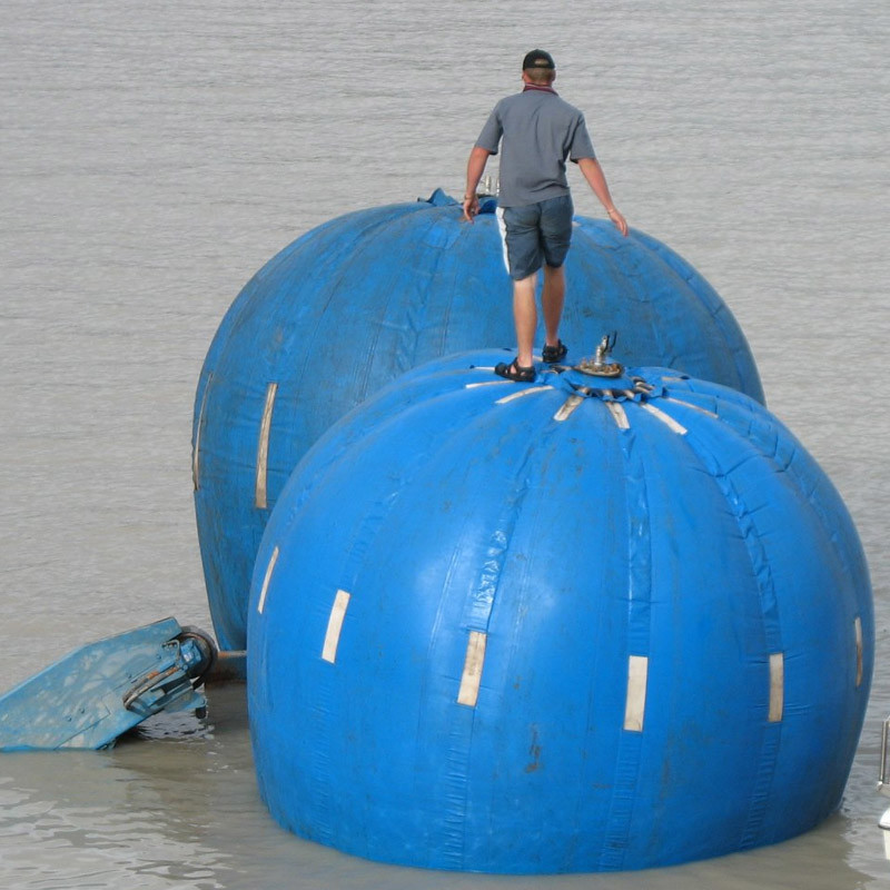 5m x 5m Buoyancy Air Bag 8T Load Lightweight Non Slip Surface