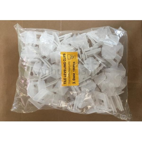 Tile Accessories 2mm Leveling System Wall Floor Black Orange Color Tools Pp Materials For Tile Position