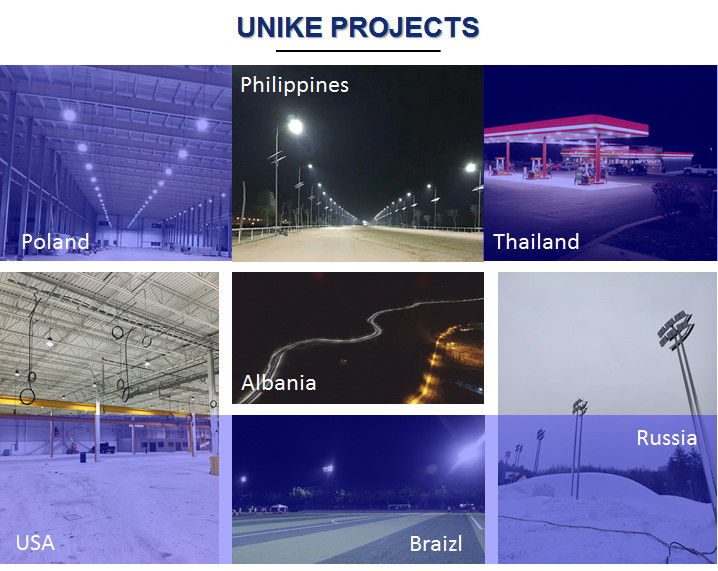 30-200w Adjustable Led Street Light Waterproof Ip65 Corrosion Resistance
