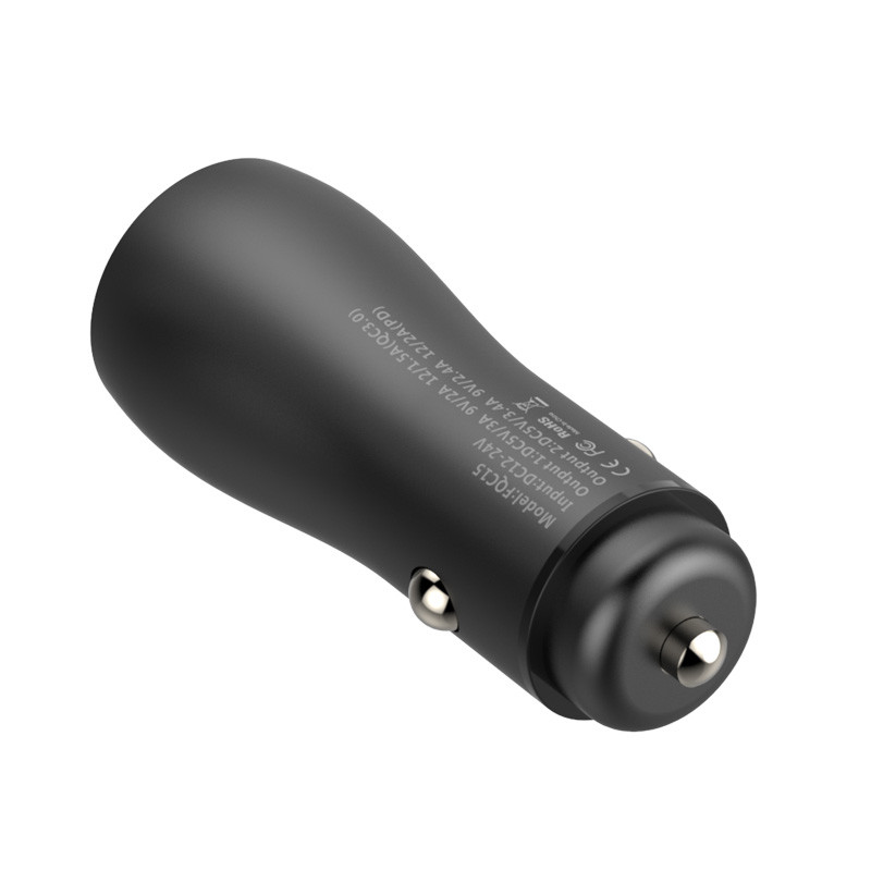 PD+QC3.0 CAR CHARGER FAST USB CAR CHARGER Compatible with all smart phones, type-c fast car charge