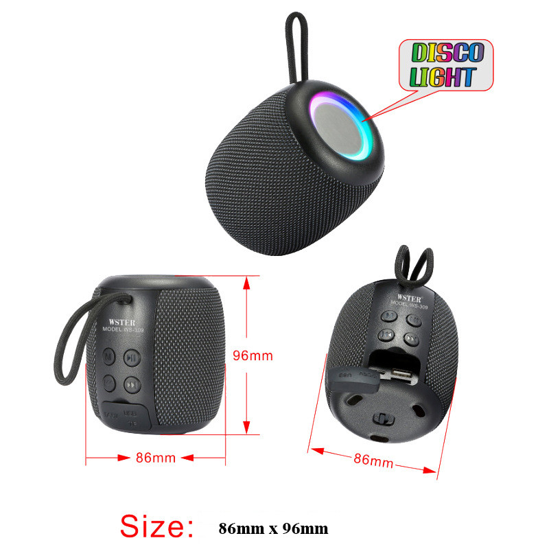 40MM*1 Mini Wireless Portable Bluetooth Speaker