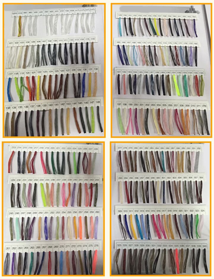 210D/1*16 Waxed Thread 1mm Polyester Thread for Steering Wheel Sewn Chemical-Resistant