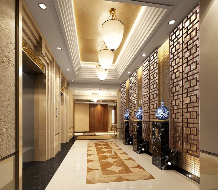 Antique Copper Stainless Steel Partition For Column Cover/Cladding
