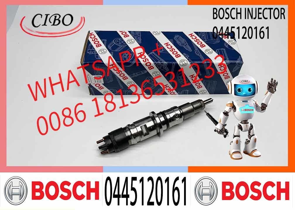 Hot-selling 0445120161 Common Rail Injector 0445120161 New Diesel Injector 0445120161 For CUMMINS Vehicles Engine Parts