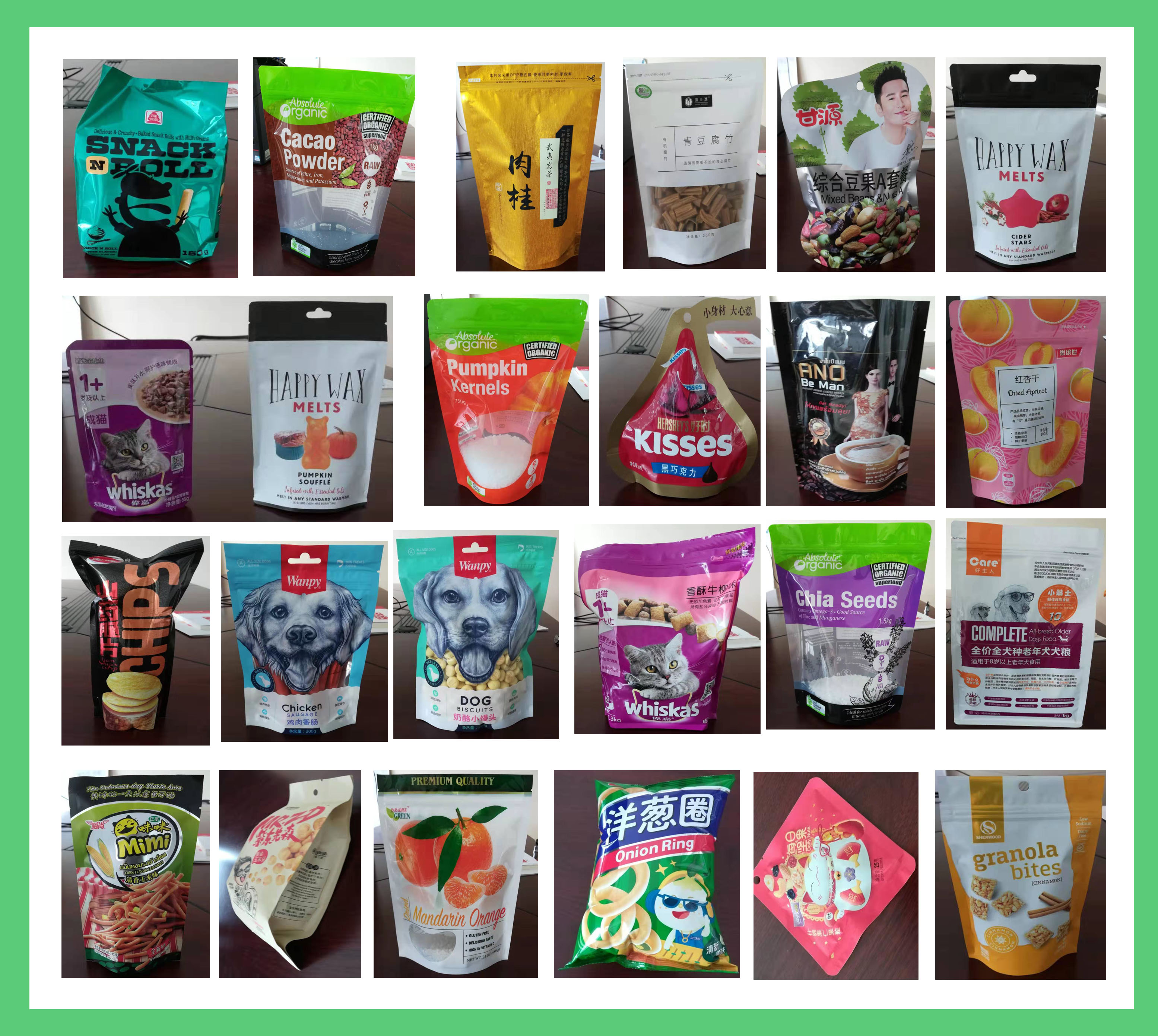 Up to 9 Colors Banana Chips Packaging Bag for Lays Potato Chips Durable and Attractive