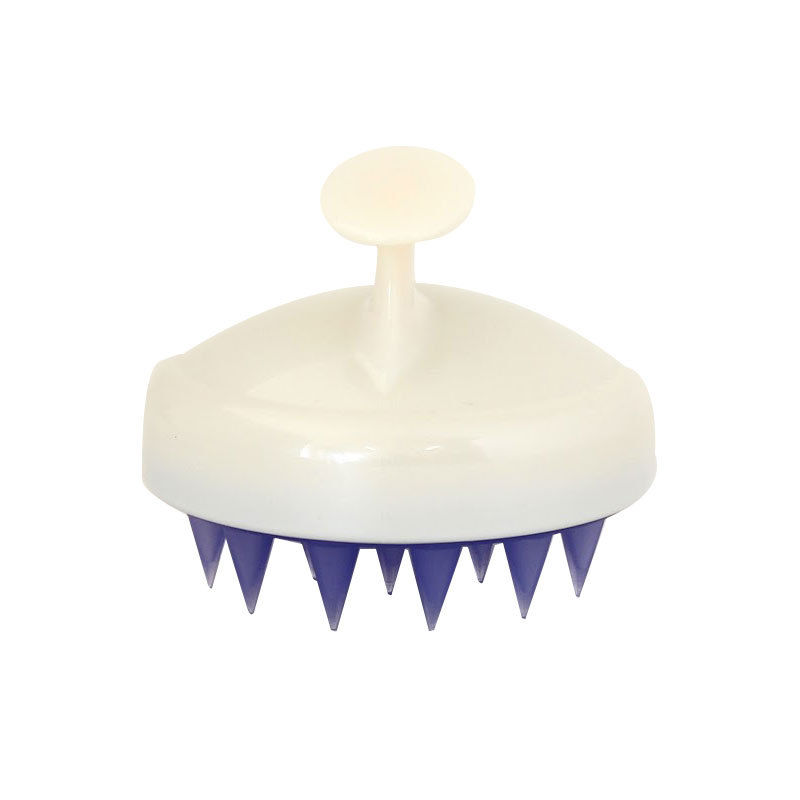 Hand Held Silicone Shampoo Brush , Scalp Massage Brush For Hair Growth