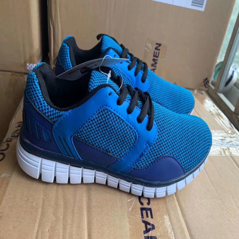 Ladies Flyknit Sport Shoescasual And Fashion Children'S Trend New Navy Color