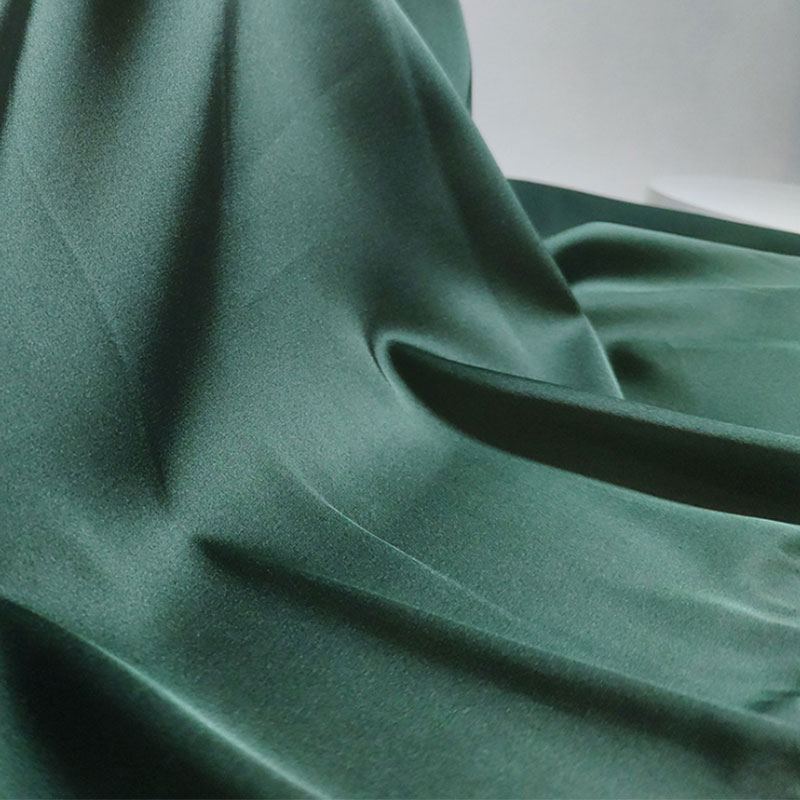 Dyeable Stretch 95% Mulberry Silk 5% Spandex Silk Chiffon Fabrics 100gsm