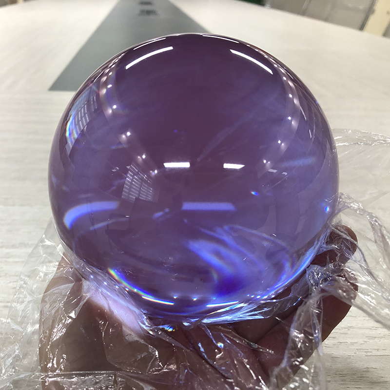 Transparent Clear Acrylic Contact Juggling Ball 70mm 75mm Color Customized