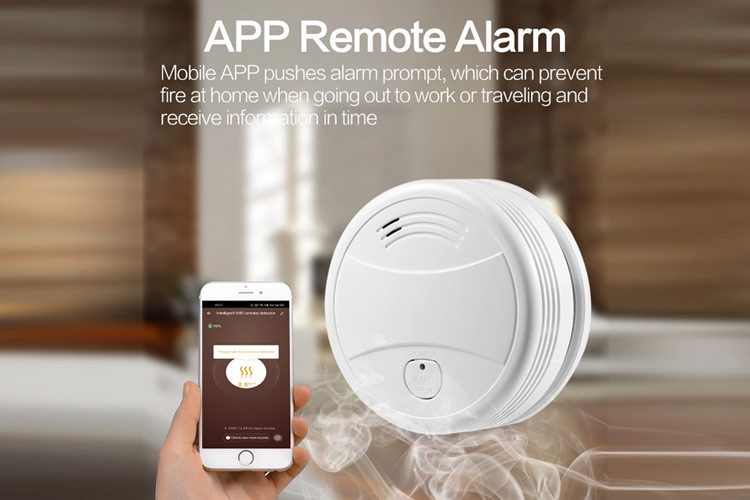 Ariza Wifi Connected Smoke Alarm Detector Low Battery Warning 1 Year warranty