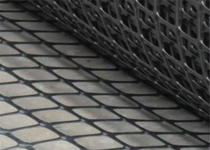 Road Width 2m Pp Biaxial Geogrid 100m Length