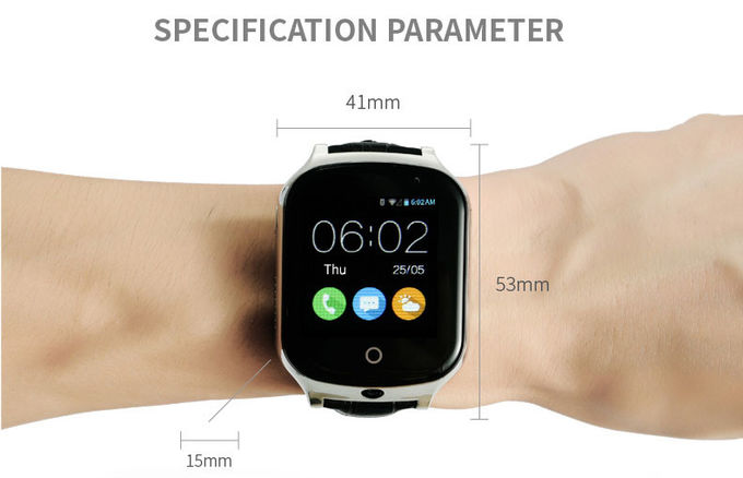 600mAh Portable WCDMA GSM Children'S Gps Phone Watch 1.54'' SCREEN