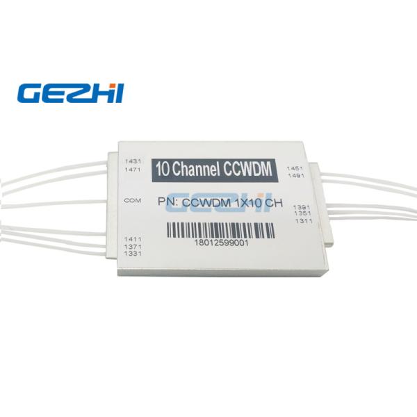 Fiber Optical Components 1491nm Optical Passive 1x10 Channels Compact CWDM