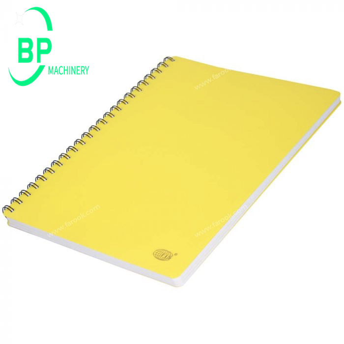 Automatic pp cover spiral notebook hole punching machine made in china 