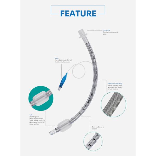 Veterinary Airway Management – Cuffed & Uncuffed Reinforced Endotracheal Tubes for Emergency Animal Care