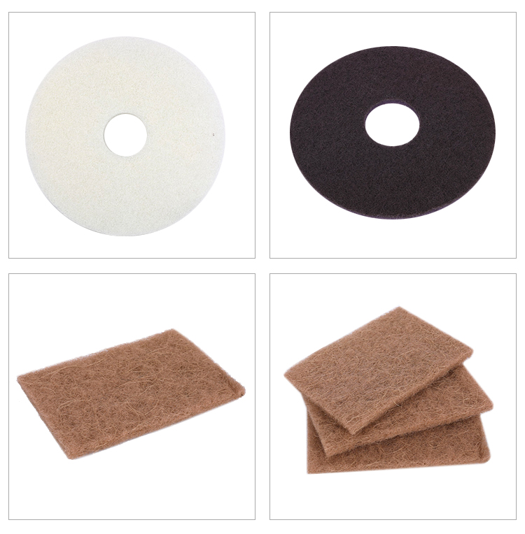Custom Cleaning Scouring Pad Non Woven Polyester Microfiber Wash Sponge