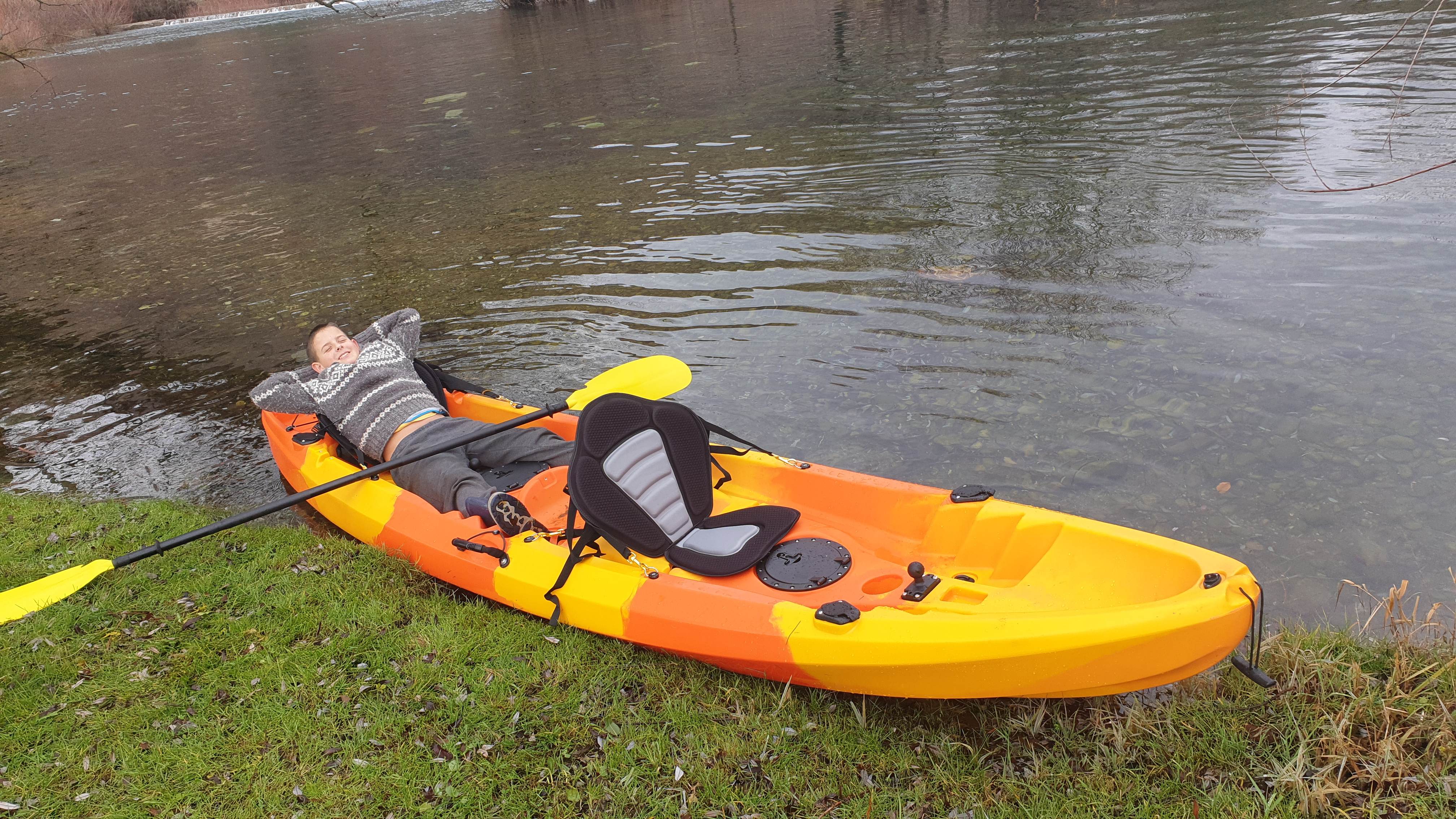 Upgrade Your Water Sports Game with Woowave 2 Person Sit on Top Fishing Kayak Canoe