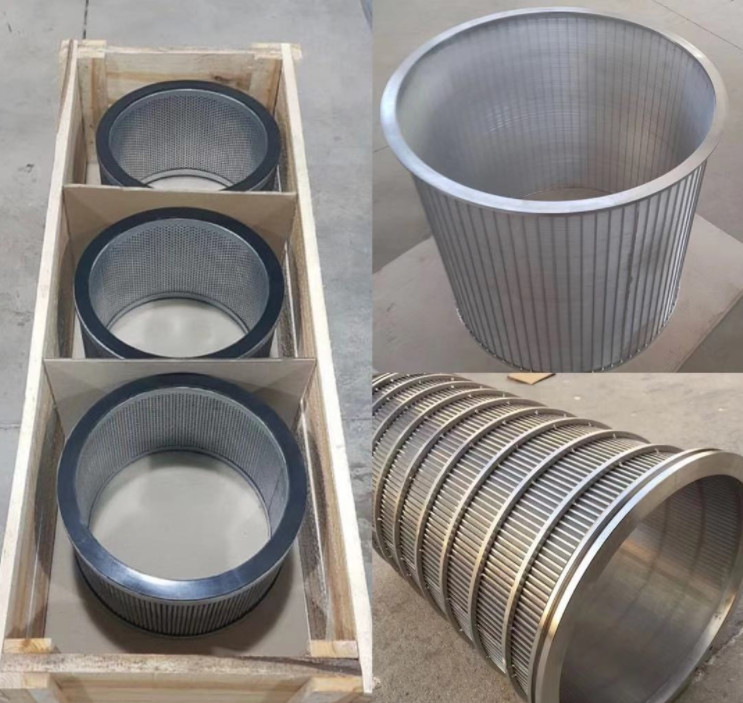 CE Certification Thickness 1mm Wedge Wire Filter For Screening