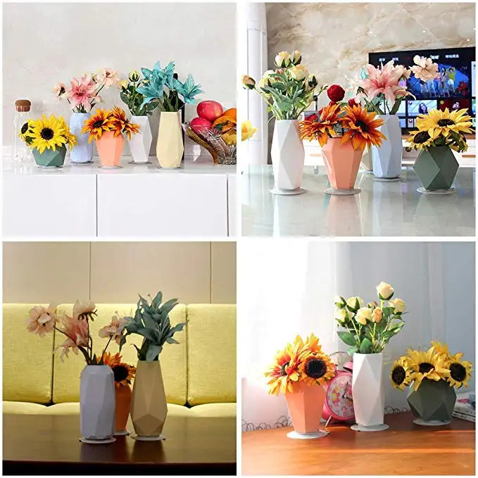 Nontoxic Silicone Flower Bottle Pot Harmless Multicolor Practical