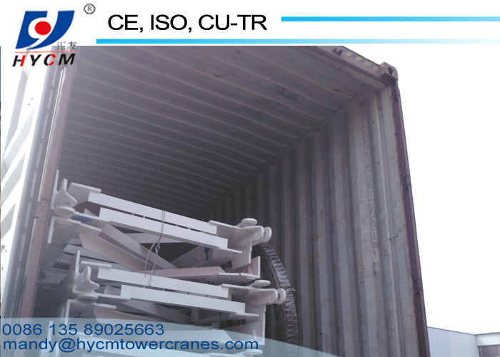 Two Angle 1.2m Legth*1.2m Width*3m Height Mobile Crane Spare Parts Mast Sections