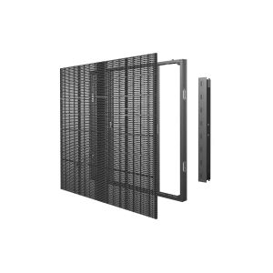 Outdoor Fixed Mesh Transparent LED Display Screen Waterproof 1x1m