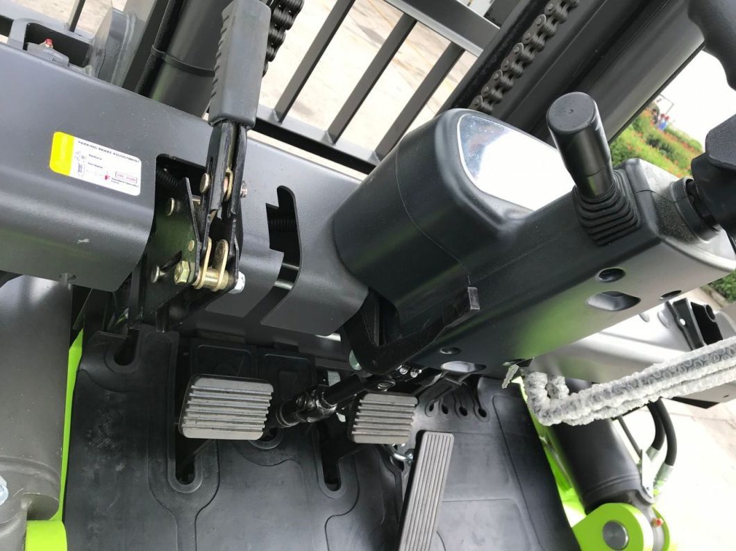 Diese 5ton 6ton 7ton Forklift with Single-Double Pallet Handler