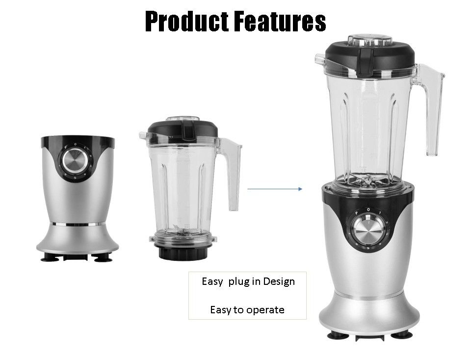 BL811  Aluminum  Die-cast Compact High Speed Blender