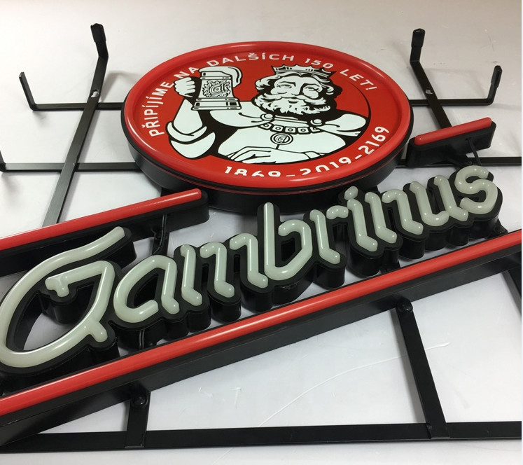 50mm Foam Neon Light Advertising