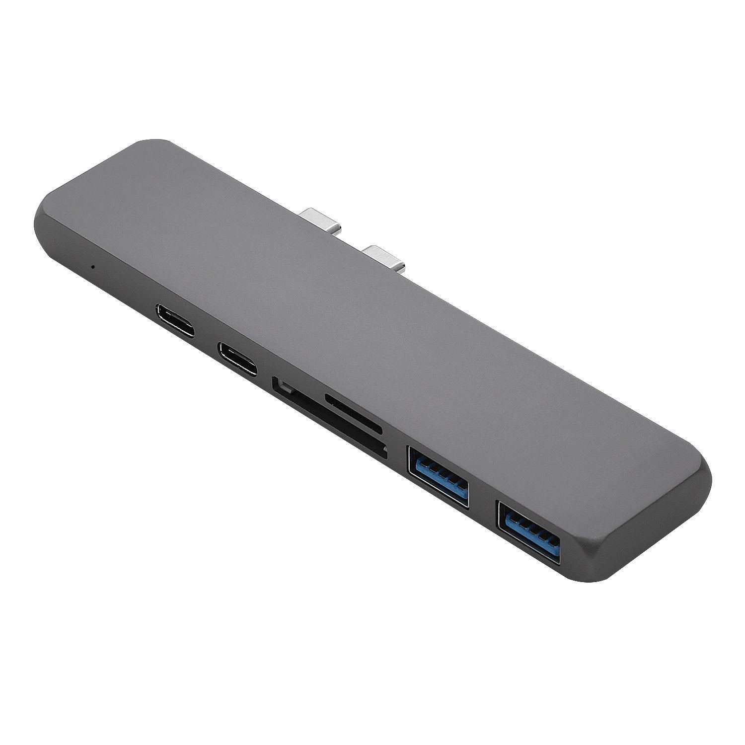 New product USB-C Hub 7 in 1 thunderbolt 3 usbc Docking station hub for 2016 2017 2018 macbook pro adapter HUB