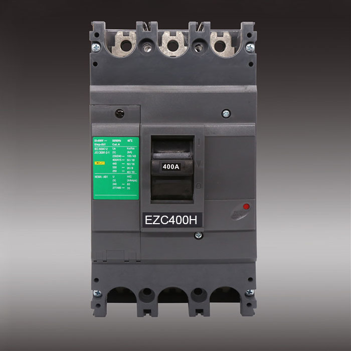 Factory Price Easypact Ezc Type 3p MCCB 4 Pole Moulded Circuit Breaker 630A