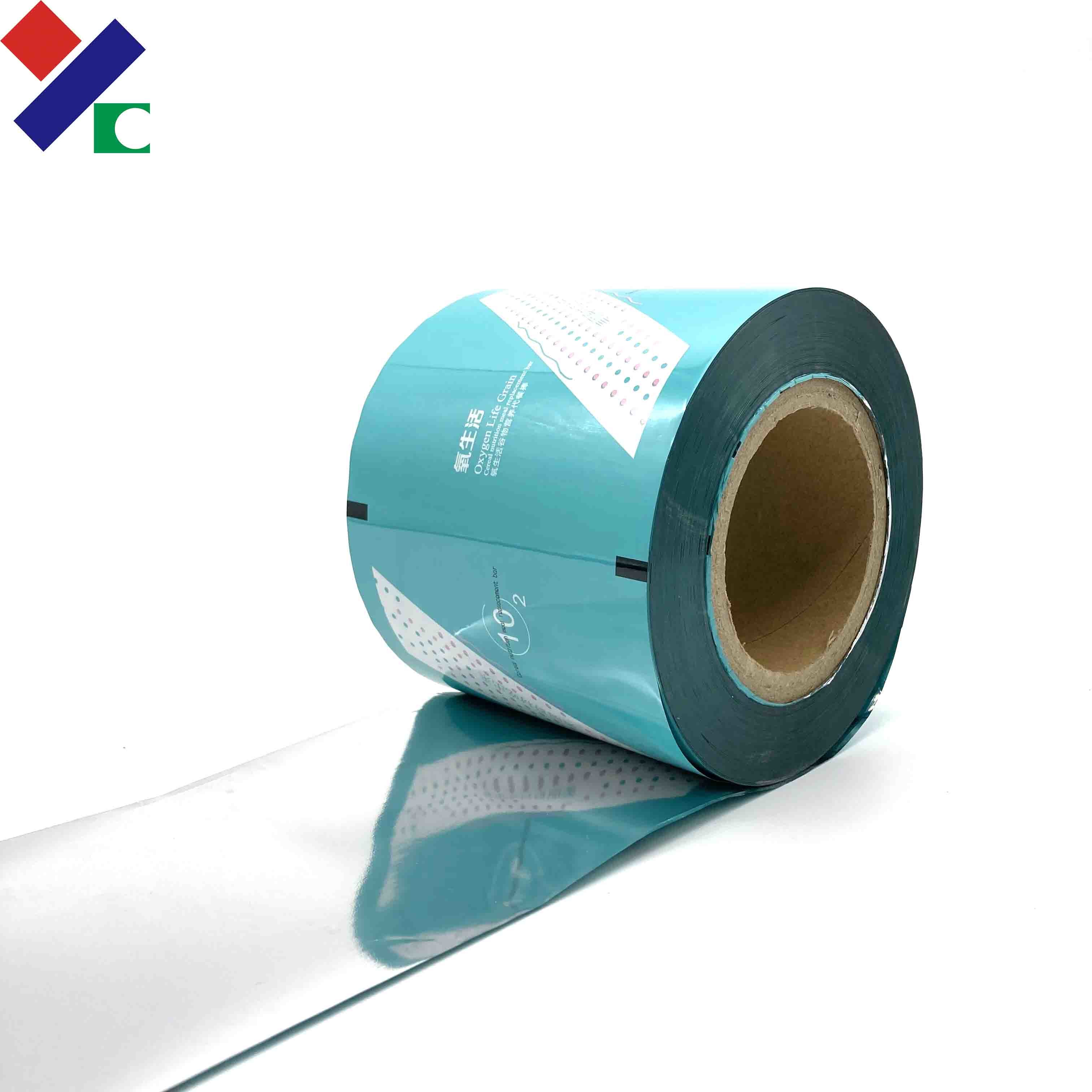 Durable Plastic Food Packaging Film Roll CPP / BOPP 0.02*2000m For Snack Bag