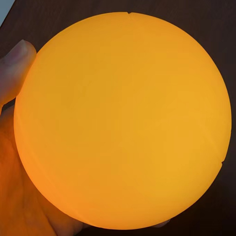 2022 new PP luminous night and day use bocce ball set for camping